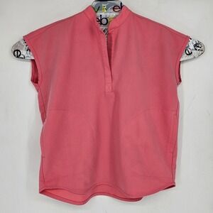 Figs Scrub Top Womens Extra Small Rafaela Oversized Healthcare Uniform Pink